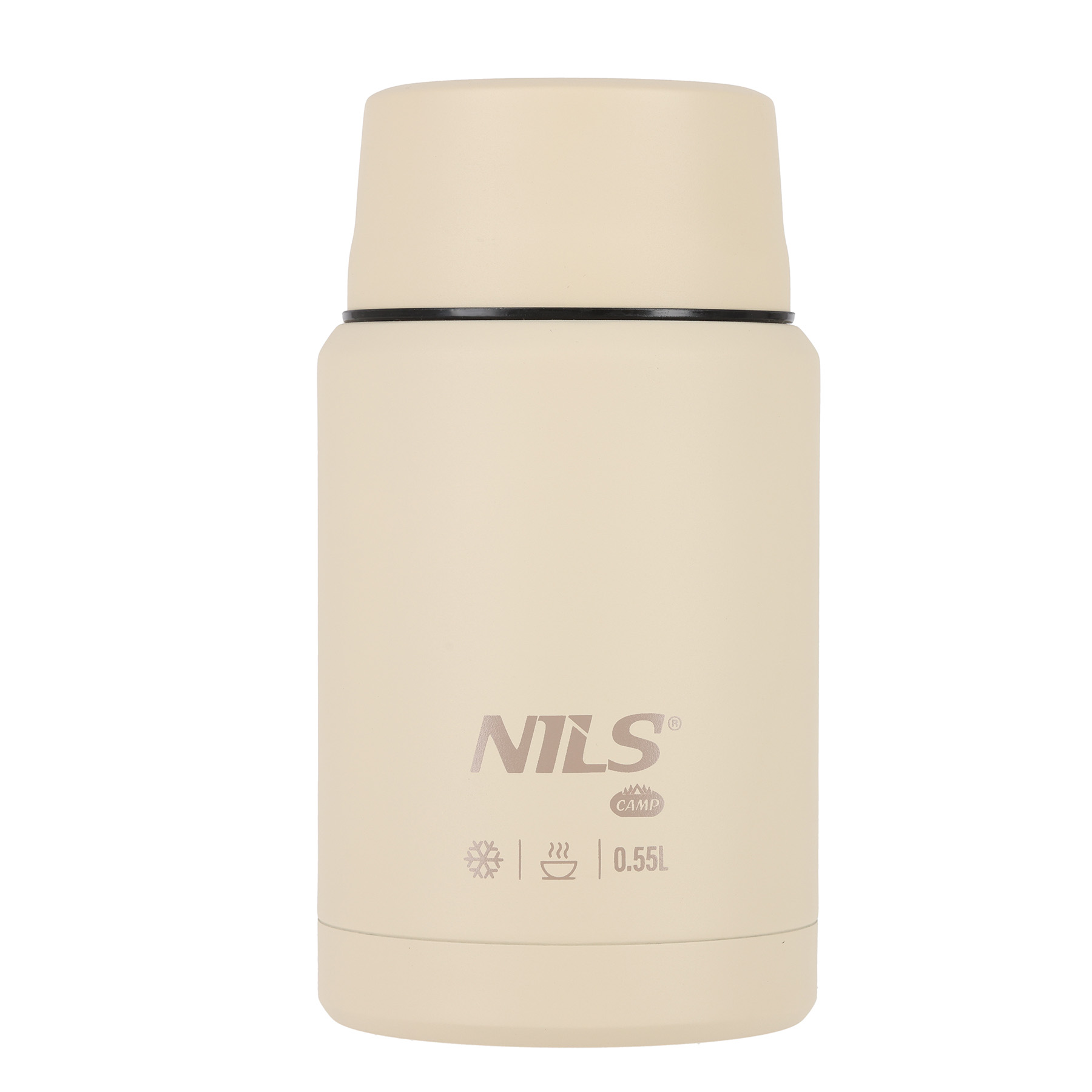 Termoska na jídlo NILS Camp NC3807 béžová 550 ml