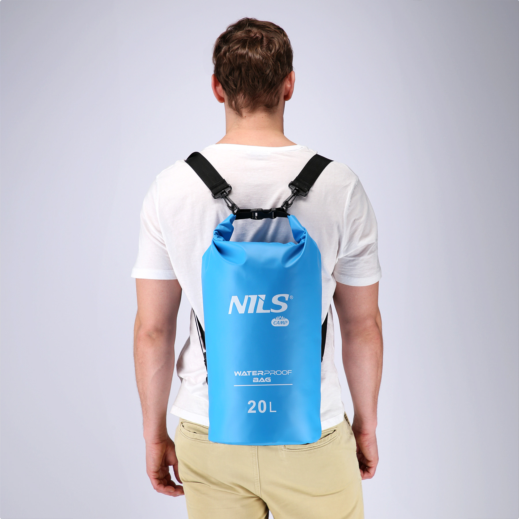 Nepromokavý vak NILS Camp NC1703 20L modrý (obrázek 5)