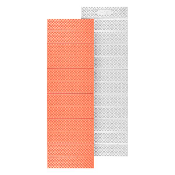 Skládací pěnová karimatka NILS Camp NC1768 s reflexní vrstvou oranžová