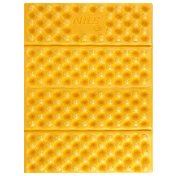 Skládací pěnové sedátko s reflexní vrstvou NILS Camp NC17105 žluté