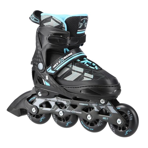Kolečkové brusle NILS Extreme NA11002 A, modré M(35-38)