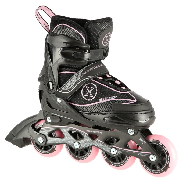 Kolečkové brusle NILS Extreme NA11008 fialové M(35-38)