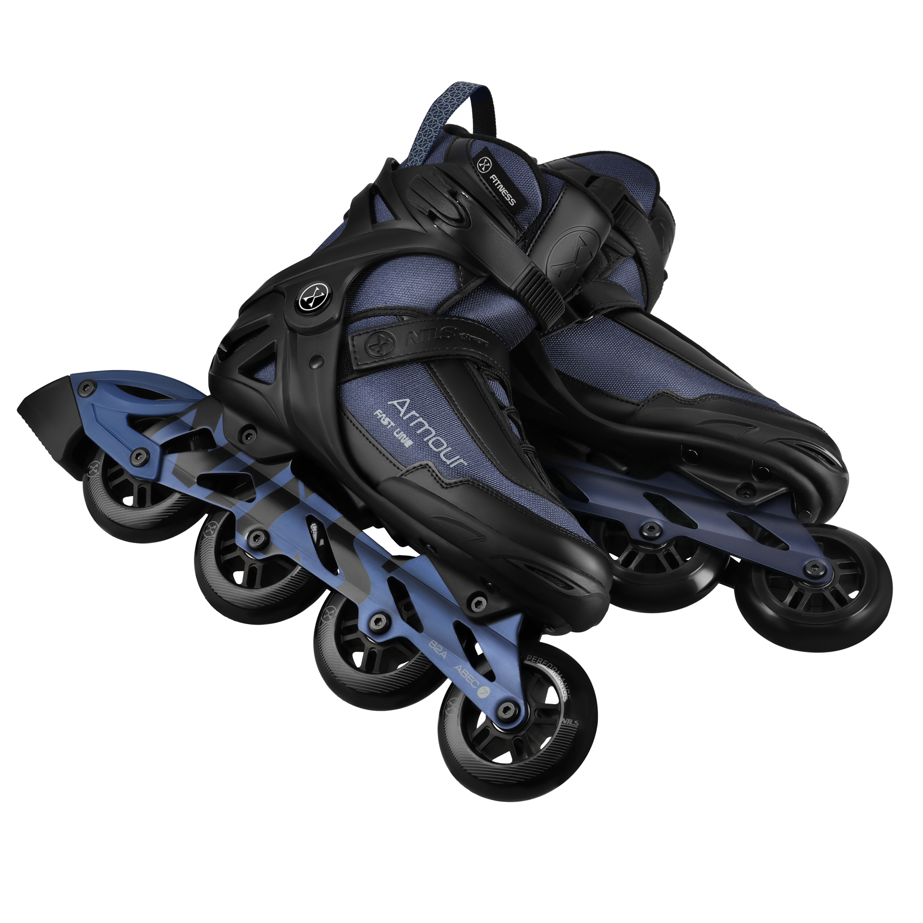 Kolečkové brusle NILS Extreme NA22151 Armour modré 38