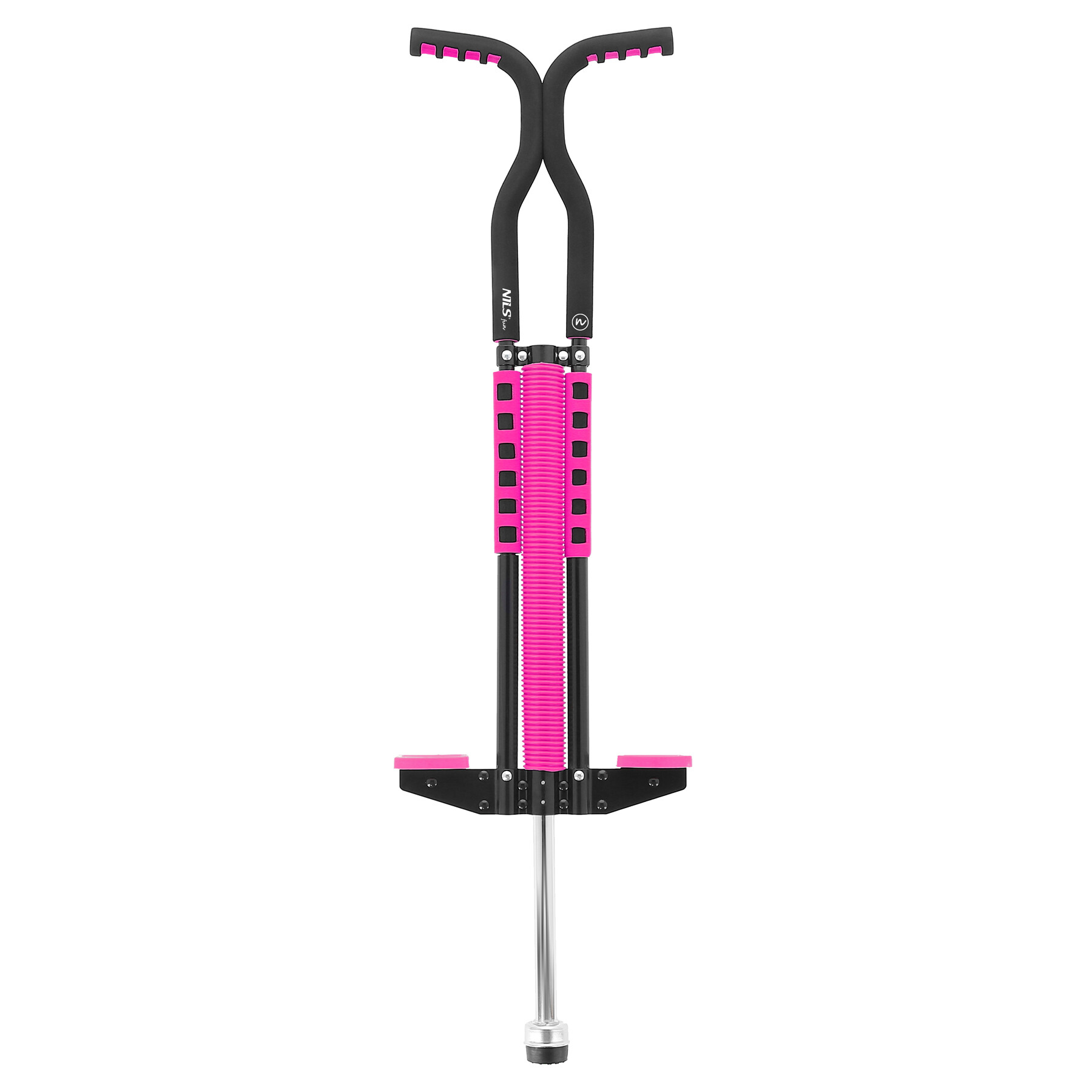 Skákací tyč NILS Fun NFX5006 růžová