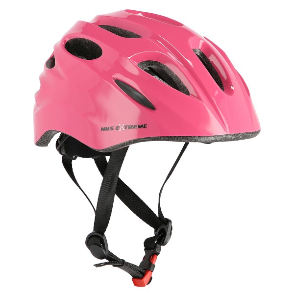 Helma s chrániči NILS Extreme MTW01+H210 růžová VEL.XS
