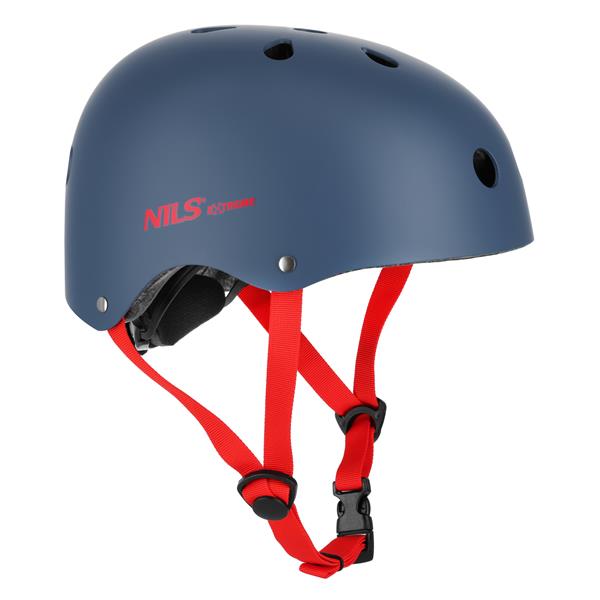 Helma NILS Extreme MTW001-1 šedo-červená S(52-56cm)