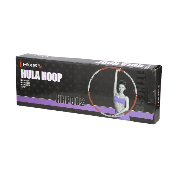 Hula hoop obruč HMS HHP002 červená, 100 cm