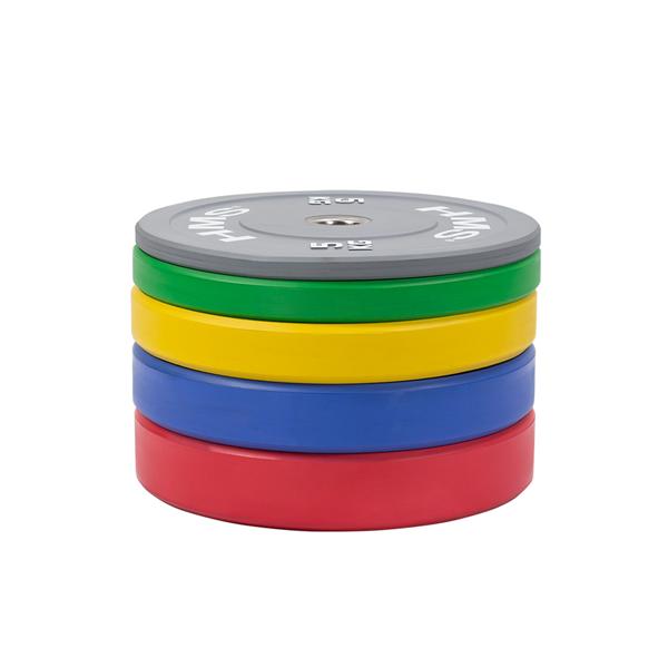Barevný bumper kotouč HMS CBR 25 kg