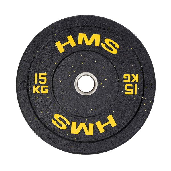 Olympijský bumper kotouč HMS HTBR 15 kg (obrázek 5)