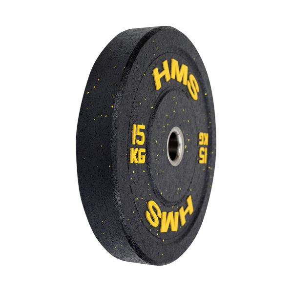 Olympijský bumper kotouč HMS HTBR 15 kg (obrázek 4)