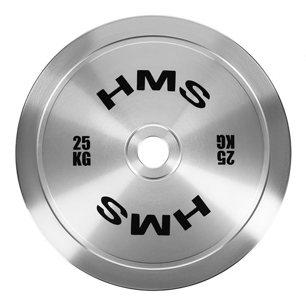 Ocelový olympijský kotouč HMS TOS250 25 kg