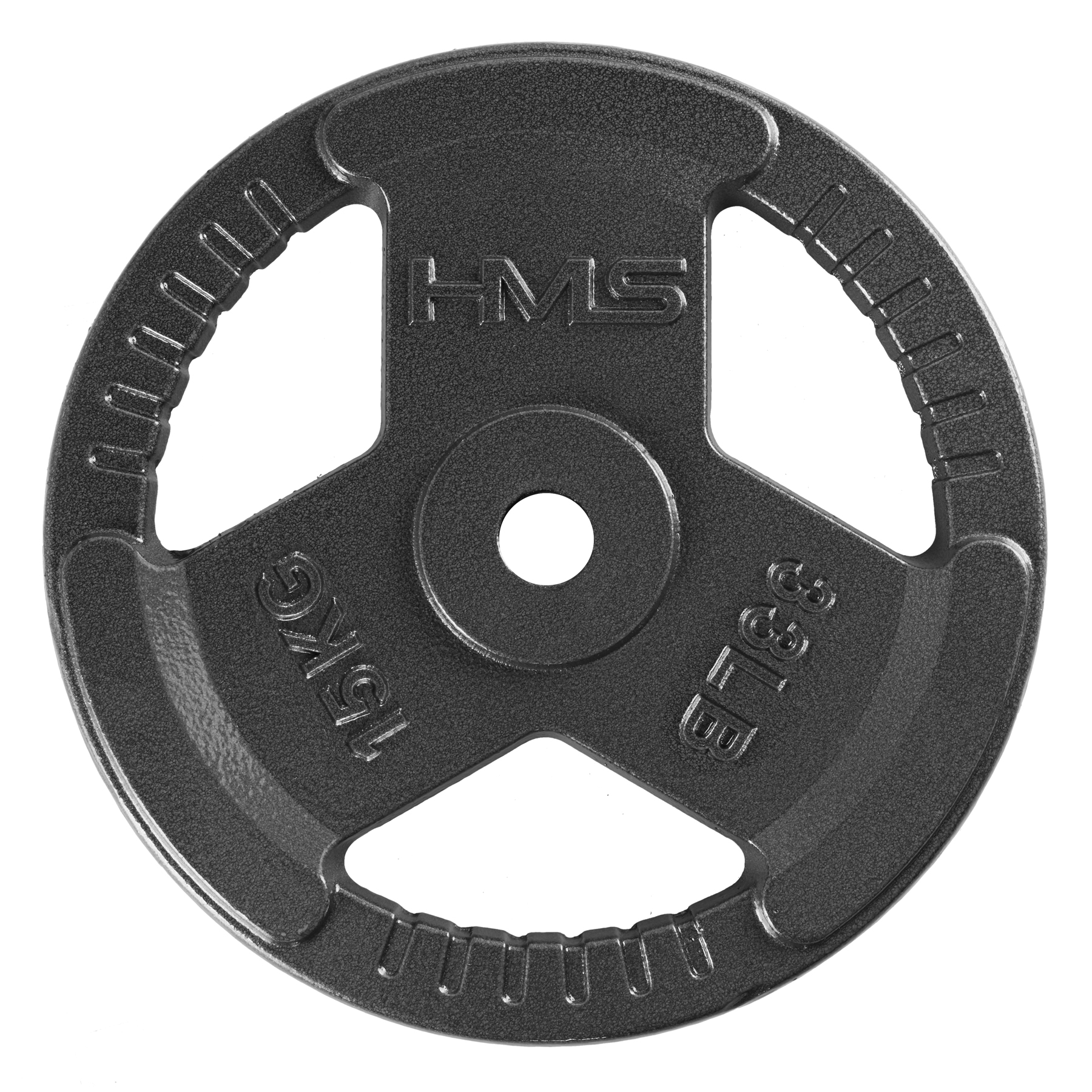 Kotouč s držadlem HMS Hammertone THM15 15 kg antracit