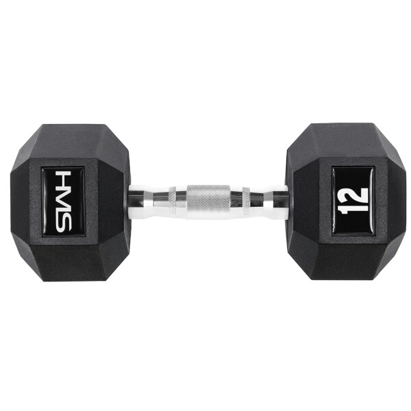Hexagonální jednoručka HMS 12 kg