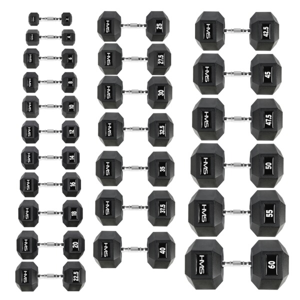 Hexagonální jednoručka HMS 20 kg