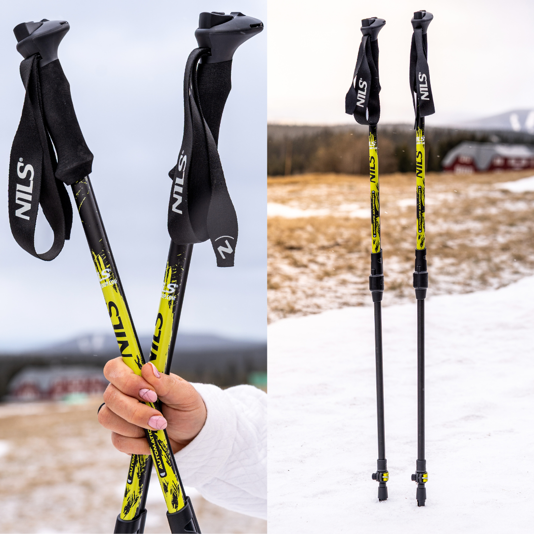 Automatické trekingové hole NILS TK8608