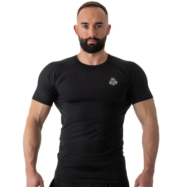 Pánské tréninkové tričko DBX BUSHIDO Rashguard RS Black XL