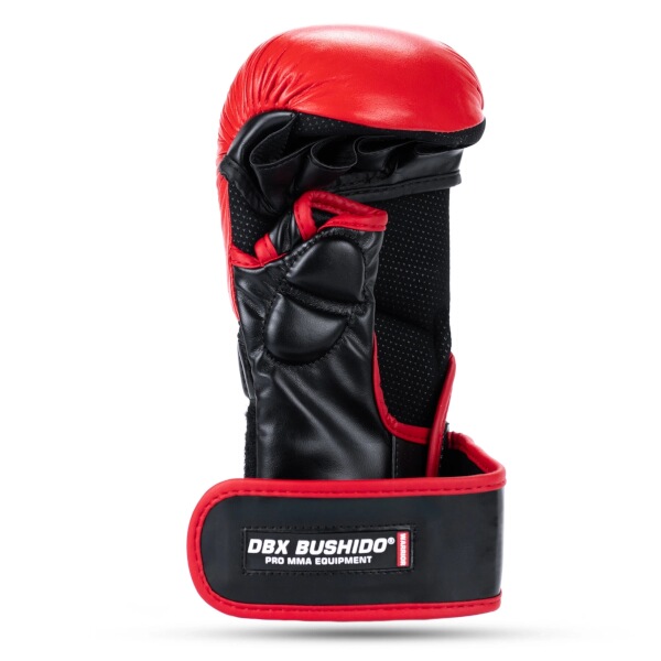 Prémiové MMA rukavice DBX BUSHIDO Warrior červené XL