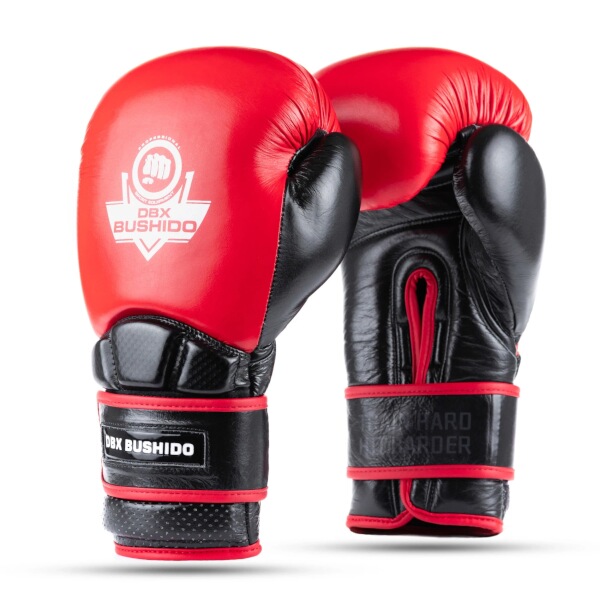 Boxerské rukavice DBX BUSHIDO Warrior RED 12oz.
