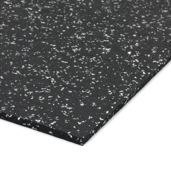 Podlahová guma (deska) SF1050 - 200 x 100 x 0,8 cm, černo-bílá