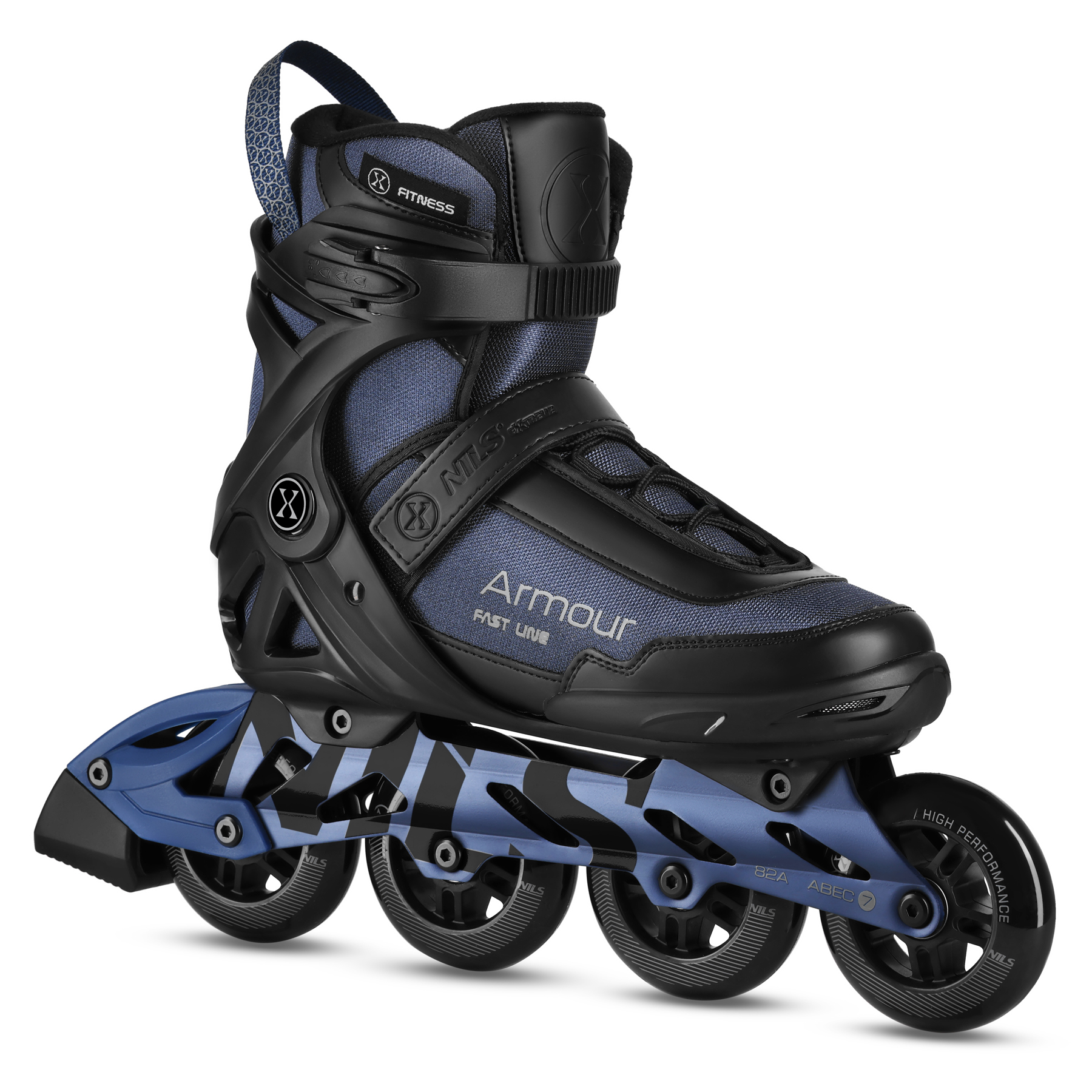Kolečkové brusle NILS Extreme NA22151 Armour modré 39
