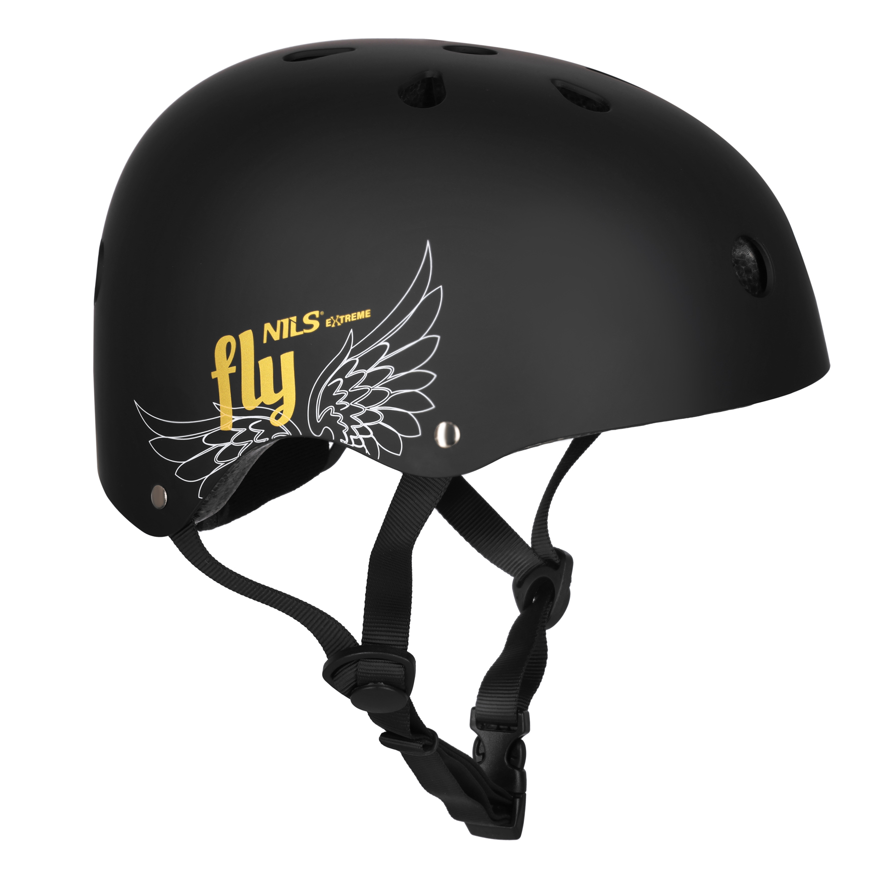 Helma NILS Extreme MTW001 FLY zlatá S(52-56cm)