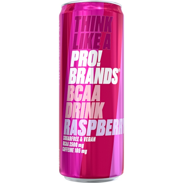 ProBrands BCAA Drink s příchutí malin - 330 ml