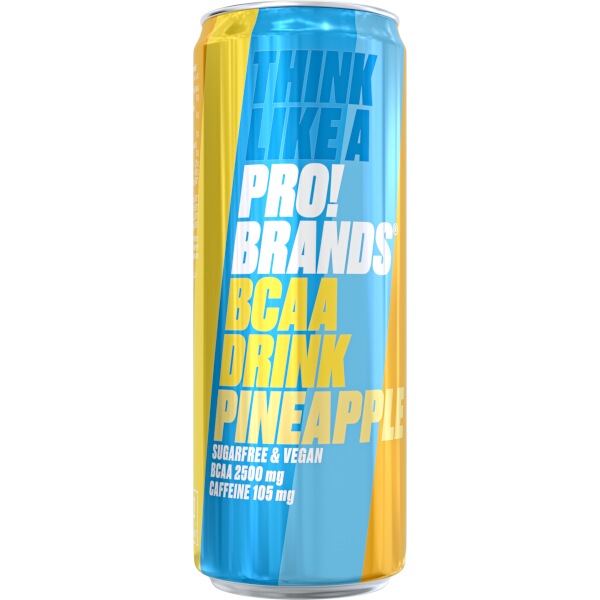 ProBrands BCAA Drink s příchutí ananasu - 330 ml