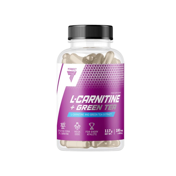 Trec L-Carnitine + Green Tea 180 kapslí po expirací