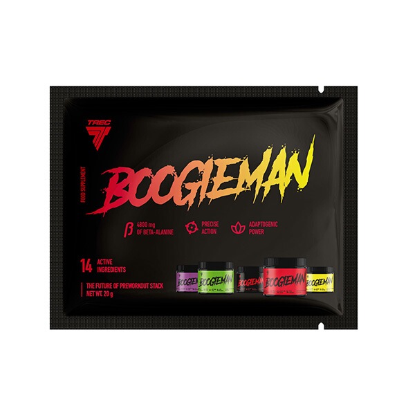 Trec Boogieman Fuel 20 g s příchutí žvýkačky po expiraci