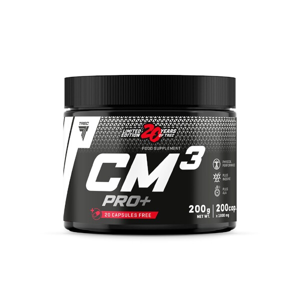 Trec CM3 PRO+ 200 kapslí - po expiraci