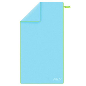 Ručník z mikrovlákna NILS NCR12 modrá/zelená