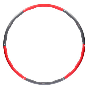 Hula hoop obruč HMS HHP002 červená, 100 cm