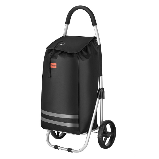 Skládací nákupní taška na kolečkách NILS NC4304 45L černá