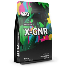 KFD Premium X-Gainer 1000 g s příchutí banán-jahoda