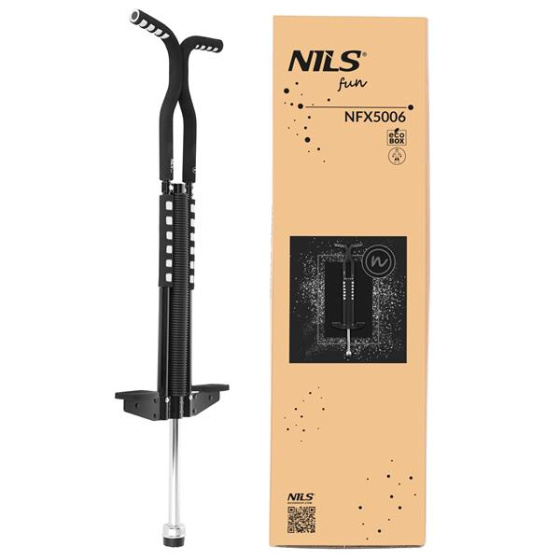 Skákací tyč NILS Fun NFX5006 černá