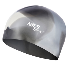 Silikonová čepice NILS Aqua multicolor MX20