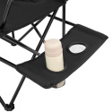 Skládací kempingová židle NILS Camp NC3301 černá