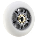 Kolečka Home PU 84x24 82A s ložisky ABEC 7 bílé 4ks