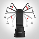 Multifunkční posilovací lavice HMS LM4012 4v1