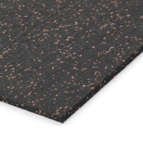 Podlahová guma (deska) SF1050 - 200 x 100 x 0,8 cm, černo-červená