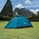 Turistický stan NILS Camp NC6033 Nightfall modrý/světle šedý