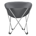 Skládací křeslo NILS Camp NC3051 šedé