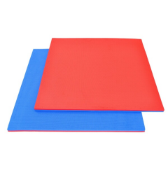 Tatami DBX BUSHIDO 100 x 100 x 2 cm červeno-modrá