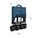 Kempingový vozík NILS Camp NC2605 modrý