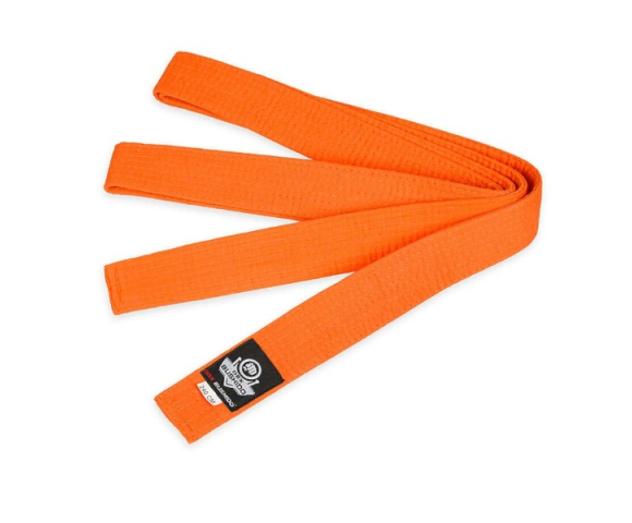 Oranžový pás ke kimonu DBX BUSHIDO OBI
