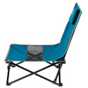 Skládací plážové křeslo NILS Camp NC3306 modré/šedé
