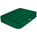 Dvouosobová nafukovací matrace NILS Camp NC2808 s vestavěnou pumpou zelená 200x145x35 cm