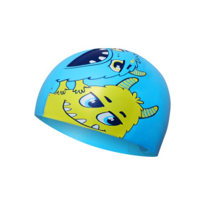 Dětská silikonová čepice NILS Aqua NQC Monster