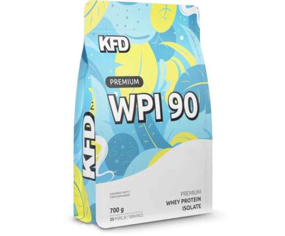 90% WPI protein KFD Premium WPI 90 700 g s příchutí bílé čokolády