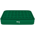 Dvouosobová nafukovací matrace NILS Camp NC2808 s vestavěnou pumpou zelená 200x145x35 cm